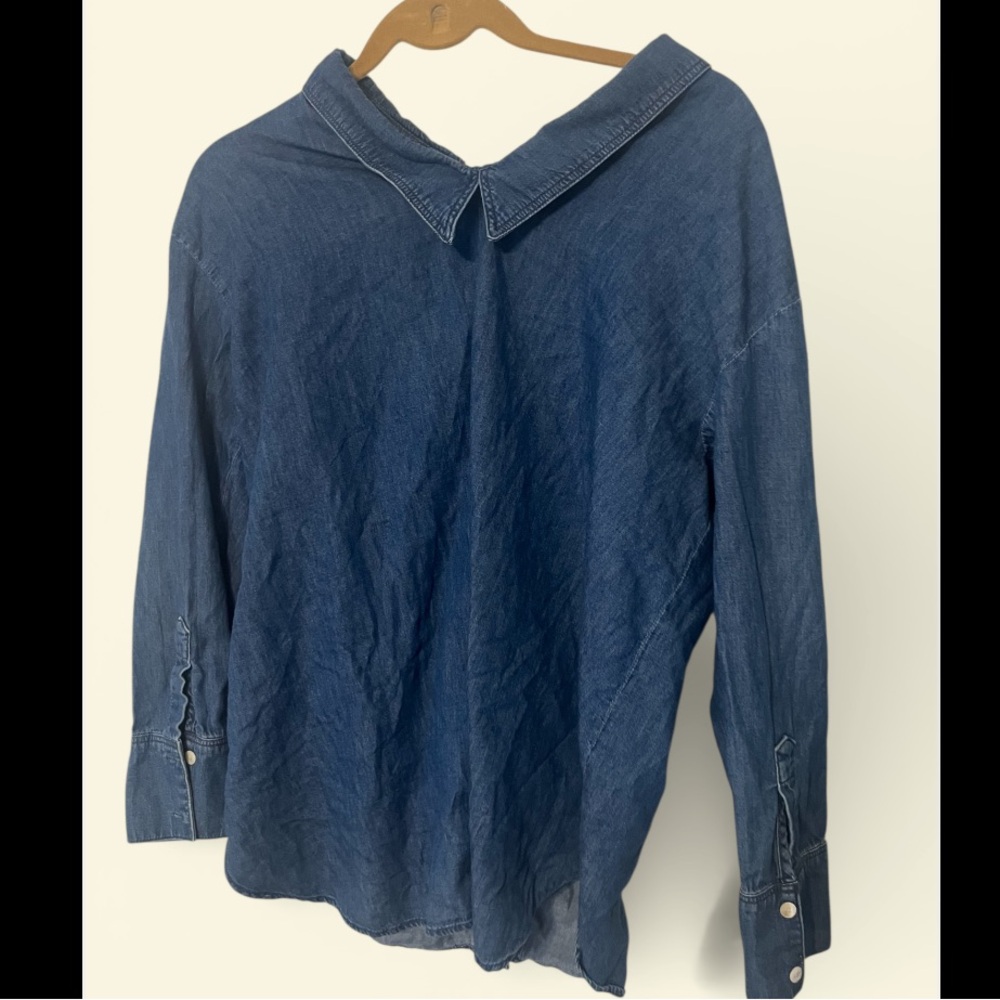 ETHNC denim shirt